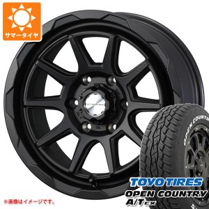 ハイエース 200系用 サマータイヤ トーヨー オープンカントリー A/T EX 215/70R16 100H ホワイトレター マッドヴァンス06 6.5-16 タイヤ