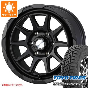 ハイエース 200系用 サマータイヤ トーヨー オープンカントリー R/T 215/70R16 100Q ブラックレター マッドヴァンス06 6.5-16 タイヤホイ