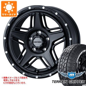 FJクルーザー 10系用 サマータイヤ モンスタ テレーングリッパー LT285/70R17 121/118R ホワイトレター マッドヴァンス07 8.0-17 タイヤ