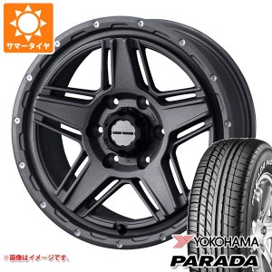 ハイエース 200系用 2024年製 サマータイヤ ヨコハマ パラダ PA03 215/65R16C 109/107S ホワイトレター マッドヴァンス07 6.5-16 タイヤ