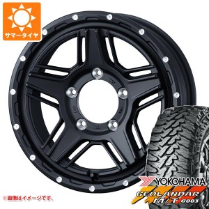 ジムニーシエラ JB74W用 サマータイヤ ヨコハマ ジオランダー M/T G003 195/80R15 96S マッドヴァンス07 6.0-15 タイヤホイール4本セット