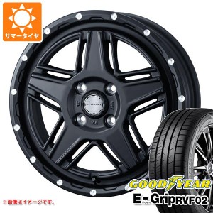 サマータイヤ 165/65R14 79H グッドイヤー エフィシエントグリップ RVF02 マッドヴァンス07 4.5-14 タイヤホイール4本セット