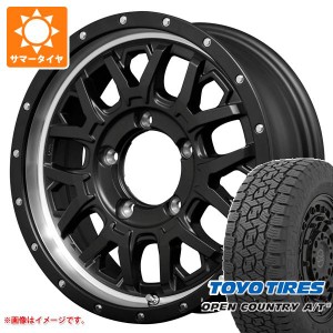 ジムニー用 サマータイヤ トーヨー オープンカントリー A/T3 175/80R16 91S ナイトロパワー M27 グレネード 5.5-16 タイヤホイール4本セ