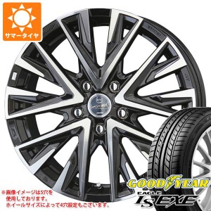 サマータイヤ 185/55R15 82V グッドイヤー イーグル LSエグゼ スマック レジーナ 5.5-15 タイヤホイール4本セット