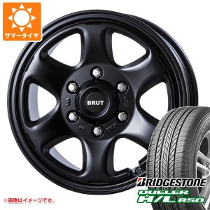 ハイエース 200系用 サマータイヤ ブリヂストン デューラー H/L850 215/70R16 100H ブルート BR-44 6.5-16 タイヤホイール4本セット