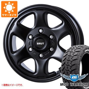 トライトン LC2T用 サマータイヤ モンスタ マッドウォーリアー LT265/65R17 120/117Q ホワイトレター ブルート BR-44 7.5-17 タイヤホイ