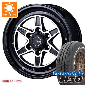 ハイエース 200系用 サマータイヤ トーヨー H30 215/60R17 C 109/107R ホワイトレター SSR ディバイド MK-6 6.5-17 タイヤホイール4本セ