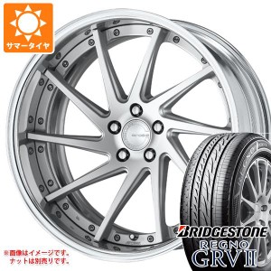 40系アルファード用 2024年製 サマータイヤ ブリヂストン レグノ GRV2 225/55R19 99V ワーク グノーシス CVS 8.0-19 タイヤホイール4本セ