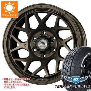 5本セット FJクルーザー 10系用 サマータイヤ モンスタ テレーングリッパー 265/70R17 115T ホワイトレター スーパースター ロディオドラ