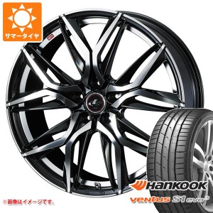 サマータイヤ 225/45R18 (95Y) XL ハンコック ベンタス S1 エボ3 K127 レオニス LM 7.0-18 タイヤホイール4本セット