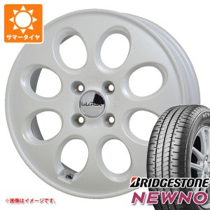 サマータイヤ 155/55R14 69V ブリヂストン ニューノ ララパーム オーバル 軽用 あげ軽 4.5-14 タイヤホイール4本セット