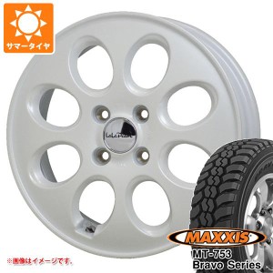 ハイゼットトラック S500系用 サマータイヤ マキシス MT-753 ブラボーシリーズ 185R14C 102/100Q 8PR ブラックサイドウォール ララパーム