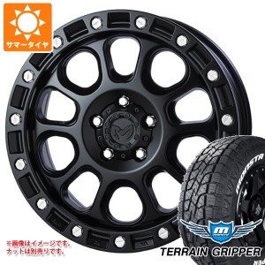 ジープ ラングラー JK/JL系用 サマータイヤ モンスタ テレーングリッパー LT285/70R17 121/118R ホワイトレター MKW M204 タイヤホイール