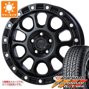 サマータイヤ 225/60R17 99H ヨコハマ ジオランダー A/T G015 ブラックレター MKW M204 8.0-17 タイヤホイール4本セット