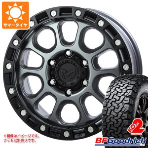 サマータイヤ 265/70R17 121/118S BFグッドリッチ オールテレーンT/A KO2 ホワイトレター MKW M204 8.0-17 タイヤホイール4本セット