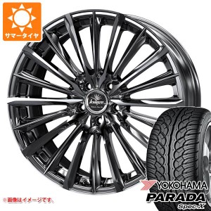 サマータイヤ 255/30R22 95V REINF ヨコハマ パラダ スペック-X PA02 クレンツェ ヴィルハーム 225エボ 9.0-22 タイヤホイール4本セット