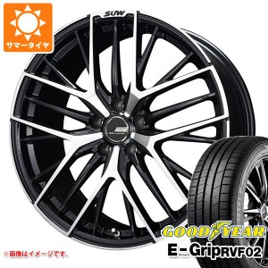 サマータイヤ 225/40R19 93W XL グッドイヤー エフィシエントグリップ RVF02 クライメイト アリア S-5 7.5-19 タイヤホイール4本セット