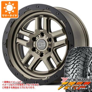 ジープ ラングラー JK/JL系用 サマータイヤ ヨコハマ ジオランダー M/T G003 33x12.50R17 LT 120Q ブラックライノ バーストウ タイヤホイ