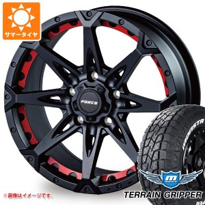 ジープ ラングラー JK/JL系用 サマータイヤ モンスタ テレーングリッパー 265/70R17 115T ホワイトレター フォース デナリ タイヤホイー