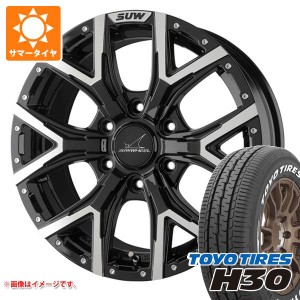 ハイエース 200系用 サマータイヤ トーヨー H30 215/60R17 C 109/107R ホワイトレター クライメイト フォルテ 6.5-17 タイヤホイール4本