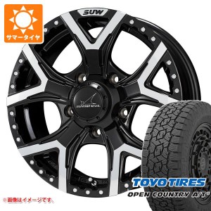 ジムニー用 サマータイヤ トーヨー オープンカントリー A/T3 175/80R16 91S クライメイト フォルテ 5.5-16 タイヤホイール4本セット