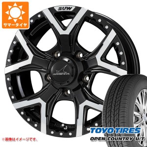 ジムニー JB64W用 サマータイヤ トーヨー オープンカントリー U/T 215/70R16 100H クライメイト フォルテ 5.5-16 タイヤホイール4本セッ