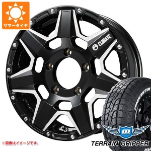 ジムニー用 サマータイヤ モンスタ テレーングリッパー 175/80R16 91S ホワイトレター クライメイト スワット 5.5-16 タイヤホイール4本