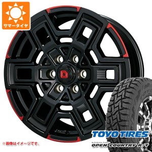 ハイエース 200系用 サマータイヤ トーヨー オープンカントリー R/T 215/70R16 100Q ブラックレター クライメイト デヴグル 6.5-16 タイ