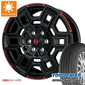 ハイエース 200系用 サマータイヤ トーヨー オープンカントリー U/T 215/70R16 100H クライメイト デヴグル 6.5-16 タイヤホイール4本セ