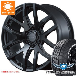 ランドクルーザー プラド 150系用 サマータイヤ モンスタ テレーングリッパー 265/65R17 116T XL ホワイトレター レイズ デイトナ F6 ゲ