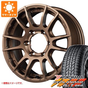 ハイエース 200系用 2024年製 サマータイヤ ヨコハマ ジオランダー A/T G015 215/70R16 100H ブラックレター レイズ グラムライツ 57XR-X