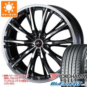 サマータイヤ 195/45R16 84V XL ヨコハマ ブルーアースGT AE51 レオニス RT 6.0-16 タイヤホイール4本セット