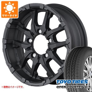 ジムニー JB64W用 サマータイヤ トーヨー オープンカントリー U/T 215/70R16 100H ナイトロパワー M26 クロスファング 5.5-16 タイヤホイ