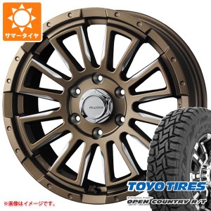 ハイエース 200系用 サマータイヤ トーヨー オープンカントリー R/T 215/70R16 100Q ブラックレター マッコイズ RV5 6.5-16 タイヤホイー