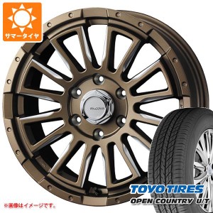 ハイエース 200系用 サマータイヤ トーヨー オープンカントリー U/T 215/70R16 100H マッコイズ RV5 6.5-16 タイヤホイール4本セット