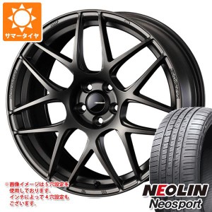 サマータイヤ 215/40R18 89W XL ネオリン ネオスポーツ ウェッズスポーツ SA-27R 7.5-18 タイヤホイール4本セット