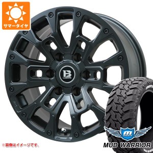 ハイラックス 120系用 サマータイヤ モンスタ マッドウォーリアー LT265/65R17 120/117Q ホワイトレター Bラグナス BRD 8.0-17 タイヤホ