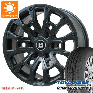 ランドクルーザー プラド 150系用 サマータイヤ トーヨー オープンカントリー U/T 265/60R18 110H Bラグナス BRD 8.0-18 タイヤホイール4