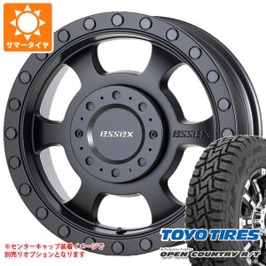 ハイエース 200系用 サマータイヤ トーヨー オープンカントリー R/T 215/70R16 100Q ブラックレター エセックス EU 6.5-16 タイヤホイー