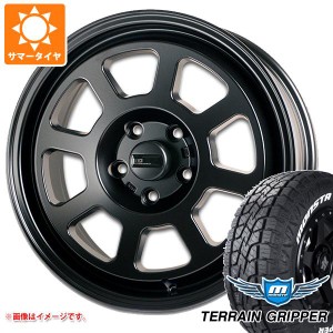 デリカD5用 サマータイヤ モンスタ テレーングリッパー 225/65R17 106T ホワイトレター KGホイール KW01 7.0-17 タイヤホイール4本セット