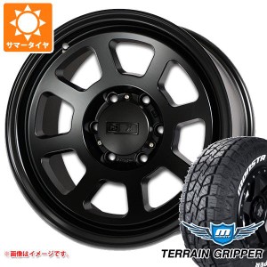 ランドクルーザー プラド 150系用 サマータイヤ モンスタ テレーングリッパー 265/70R17 115T ホワイトレター KGホイール KW01 8.5-17 タ