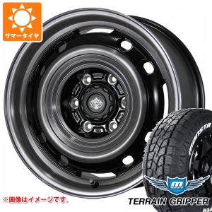 FJクルーザー 10系用 サマータイヤ モンスタ テレーングリッパー 265/70R17 115T ホワイトレター ランドフット XFG 8.0-17 タイヤホイー