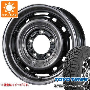 ジムニー JB64W用 サマータイヤ トーヨー オープンカントリー R/T 215/70R16 100Q ブラックレター ランドフット XFG 5.5-16 タイヤホイー