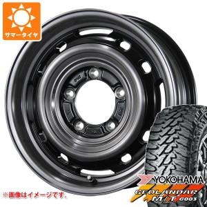 ジムニーシエラ JB74W用 サマータイヤ ヨコハマ ジオランダー M/T G003 LT215/70R16 100/ 97Q ランドフット XFG 6.0-16 タイヤホイール4