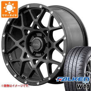 ハイエース 200系用 2024年製 サマータイヤ ファルケン W11 215/65R16C 109/107N ホワイトレター レイズ デイトナ M8 6.5-16 タイヤホイ