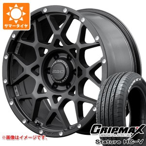 ハイエース 200系用 サマータイヤ グリップマックス スタチャー HC-V 215/65R16C 109/107S ホワイトレター レイズ デイトナ M8 6.5-16 タ