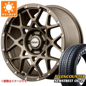 ハイエース 200系用 サマータイヤ オーレンカウンター ニューストリート OG-20 215/65R16C 109/107T ホワイトレター レイズ デイトナ M8 