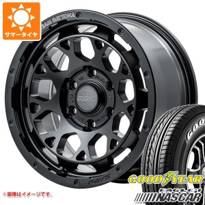 ハイエース 200系用 2024年製 サマータイヤ グッドイヤー イーグル ＃1 ナスカー 215/65R16C 109/107R ホワイトレター レイズ デイトナ M