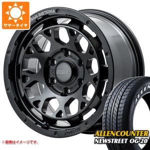 ハイエース 200系用 サマータイヤ オーレンカウンター ニューストリート OG-20 215/65R16C 109/107T ホワイトレター レイズ デイトナ M9+