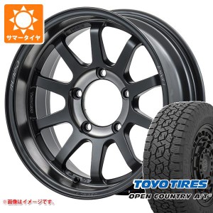 ジムニー用 サマータイヤ トーヨー オープンカントリー A/T3 175/80R16 91S ブラックレター レイズ エーラップ J 2324 LTD 5.5-16 タイヤ